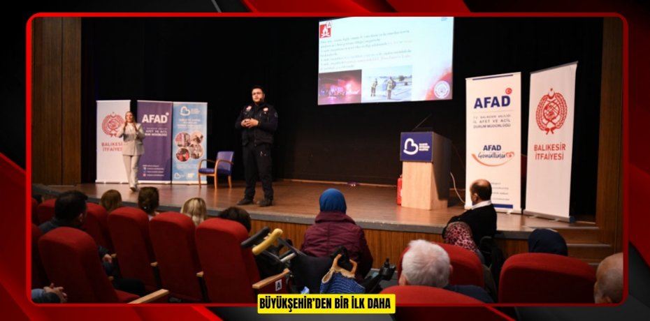 BÜYÜKŞEHİR’DEN BİR İLK DAHA