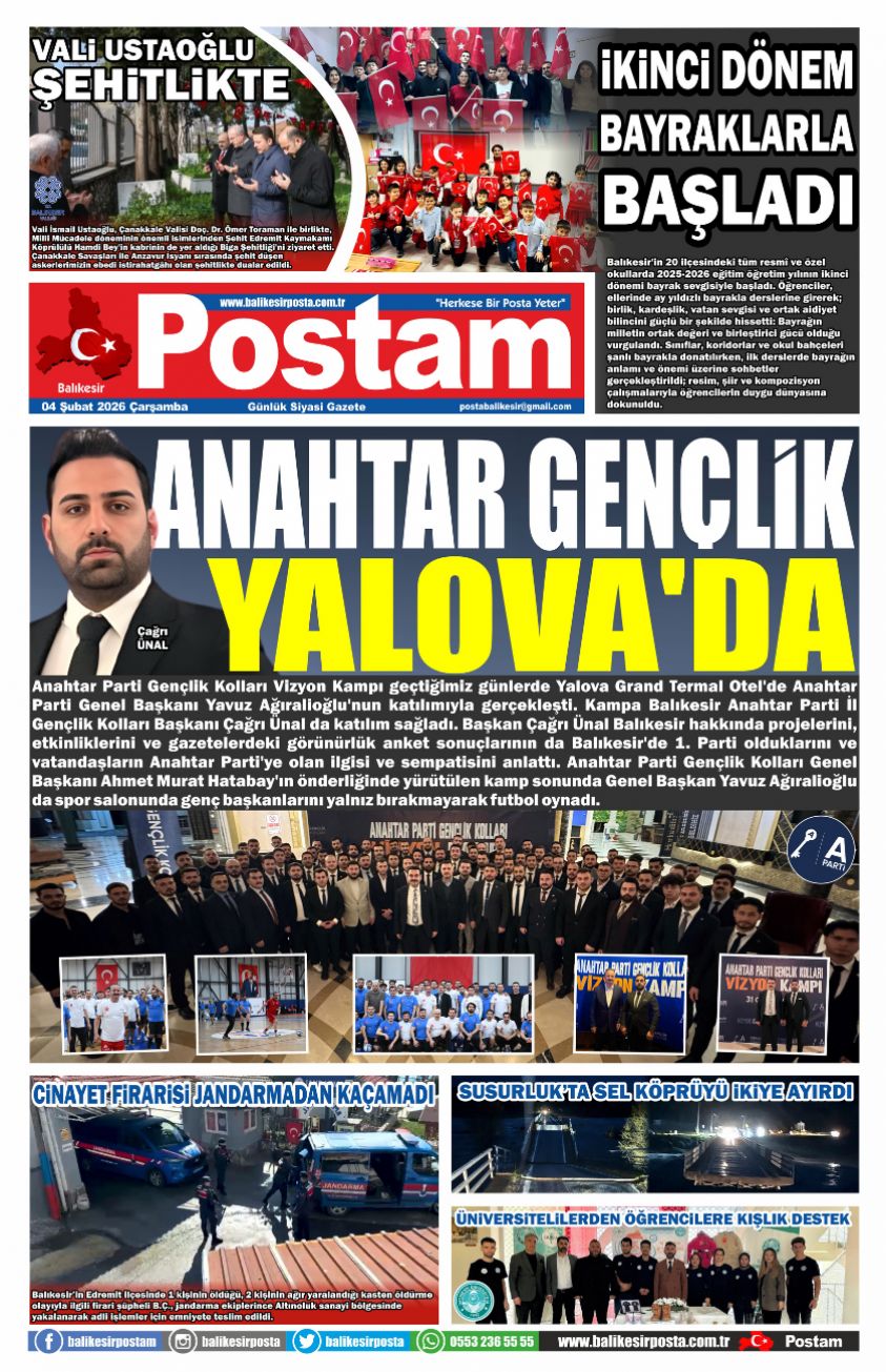 ANAHTAR GENÇLİK YALOVA’DA