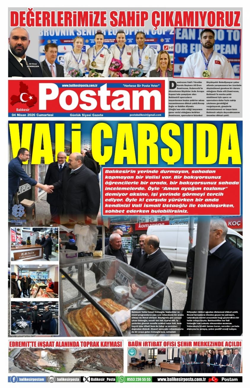 VALİ ÇARŞIDA