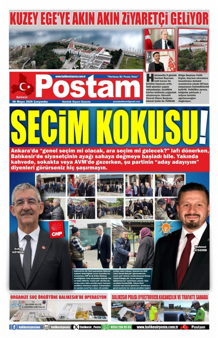 SEÇİM KOKUSU!