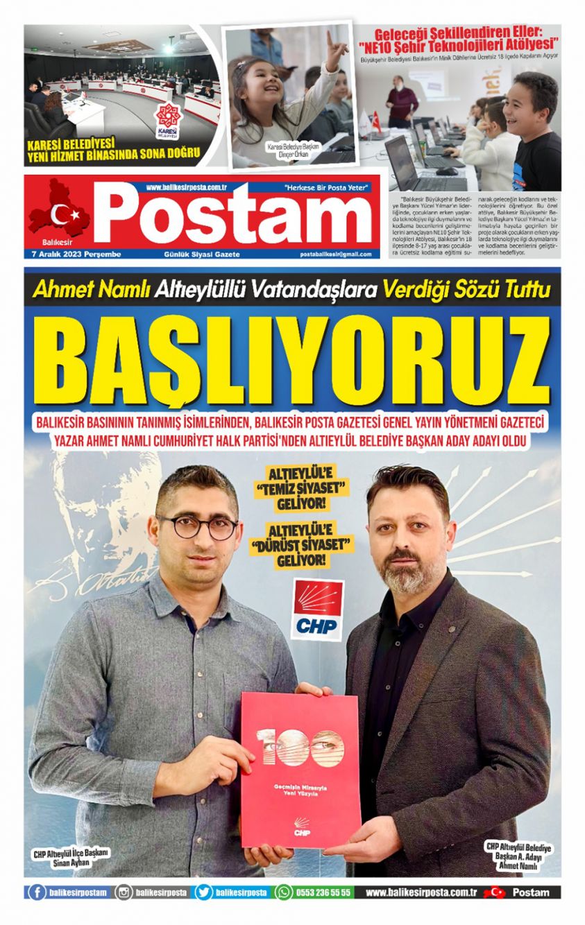 BAŞLIYORUZ