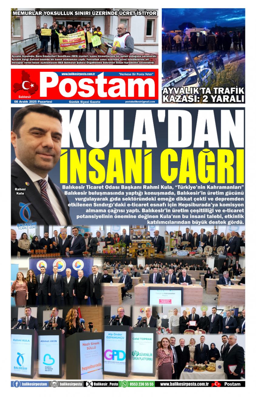 KULA'DAN İNSANİ ÇAĞRI