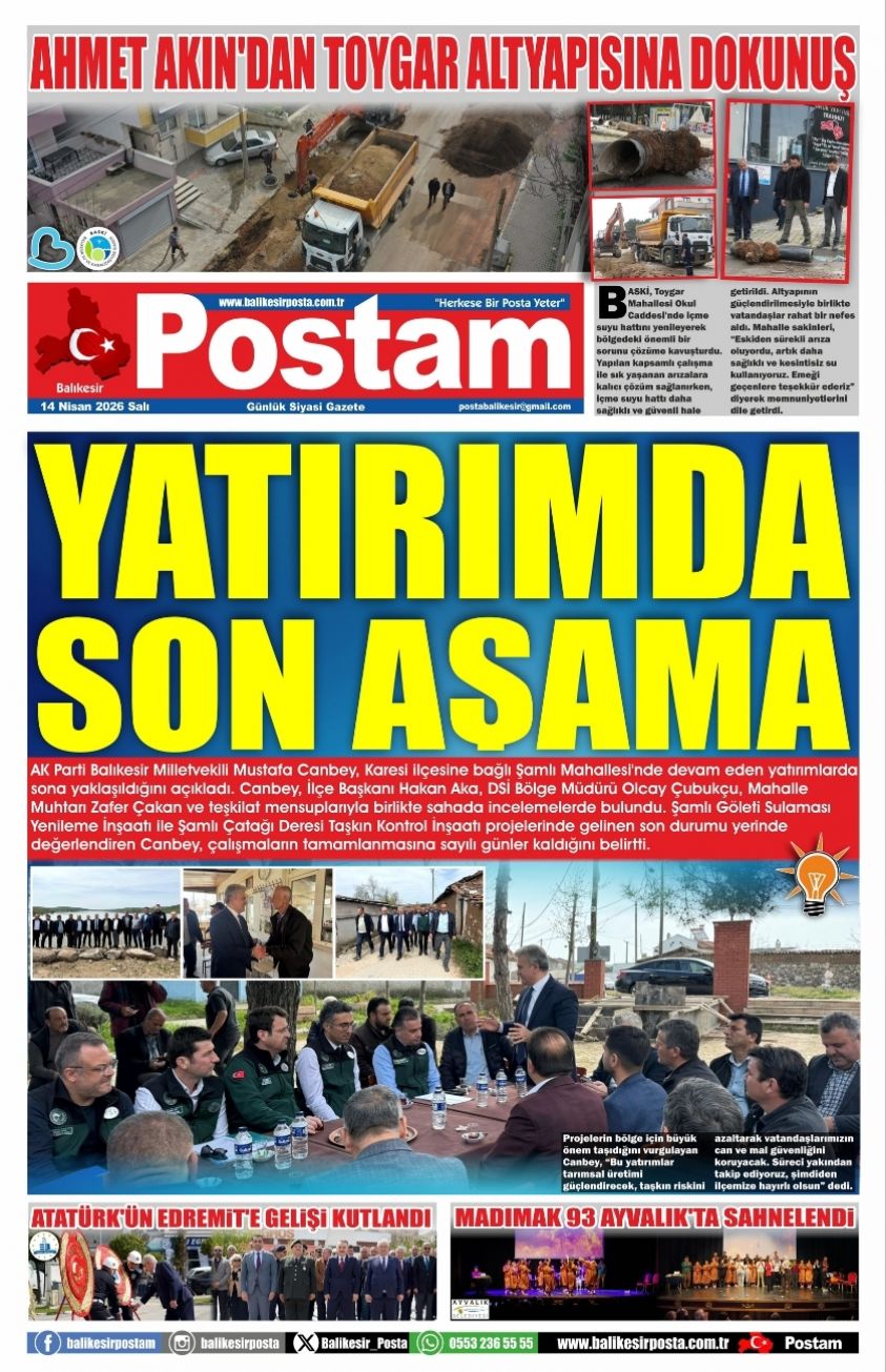 YATIRIMDA SON AŞAMA