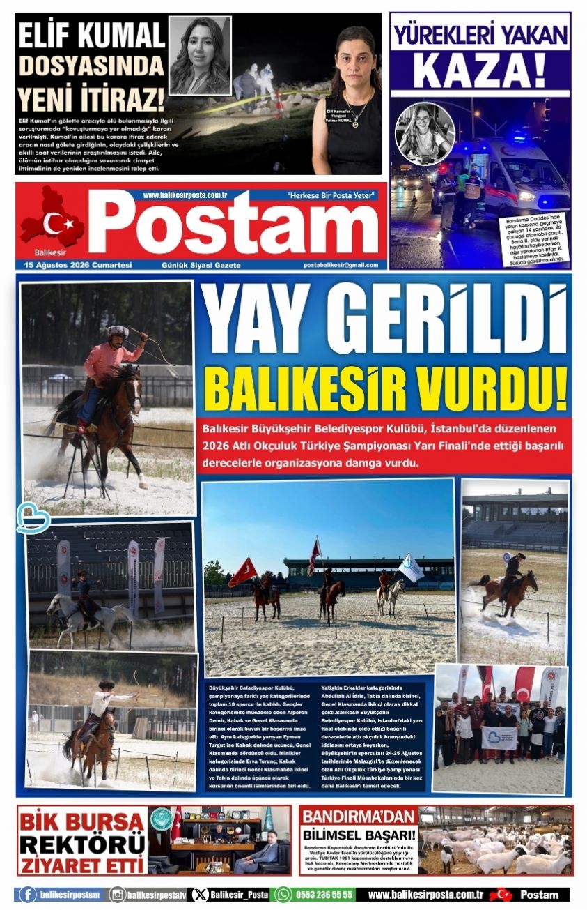 YAY GERİLDİ BALIKESİR VURDU!