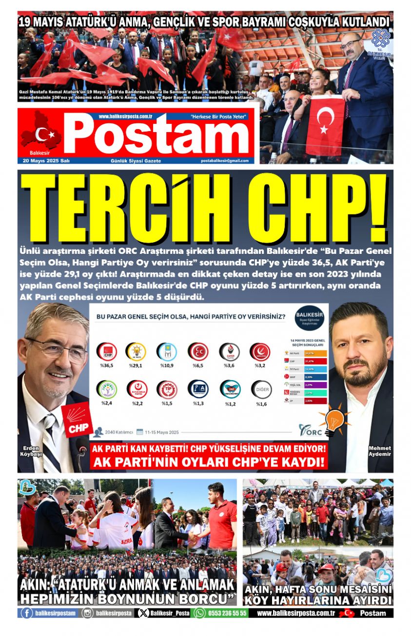 TERCİH CHP!