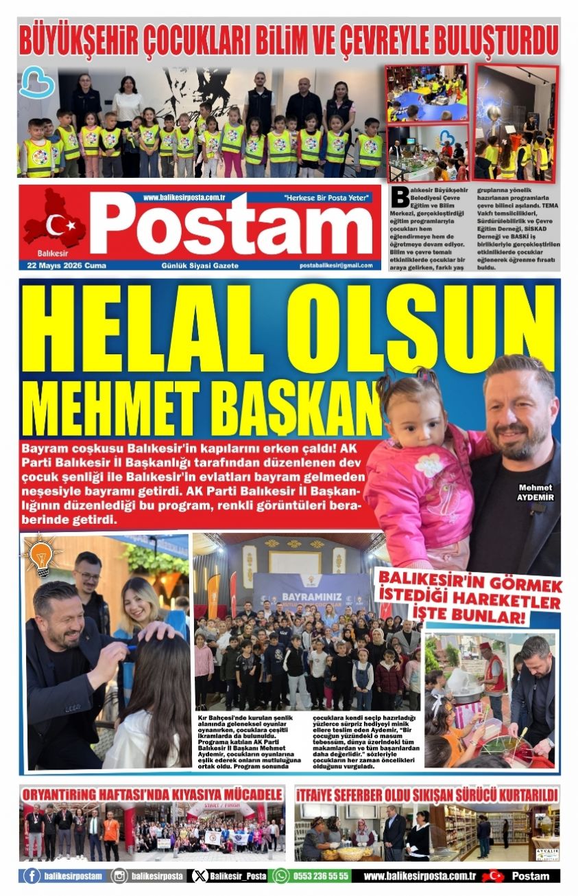 HELAL OLSUN SANA MEHMET BAŞKAN