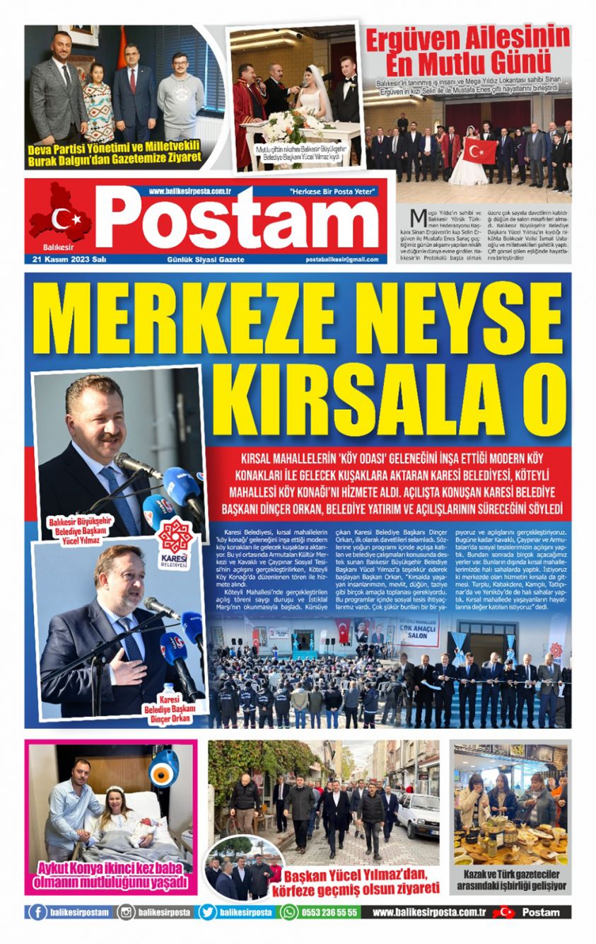 MERKEZE NEYSE KIRSALA O