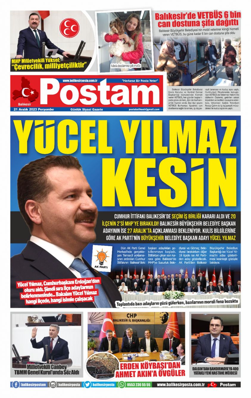 YÜCEL YILMAZ KESİN