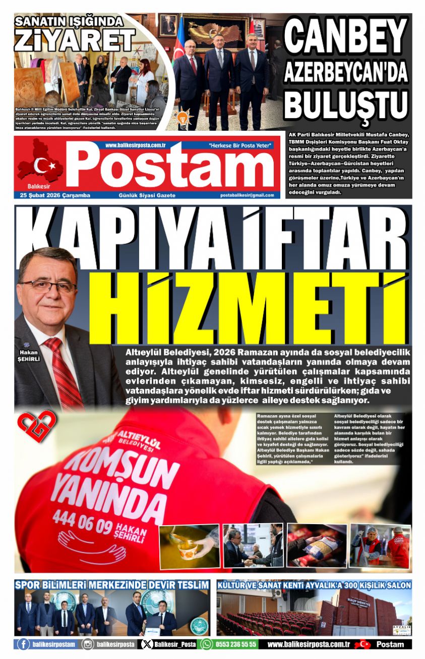 KAPIYA İFTAR HİZMETİ