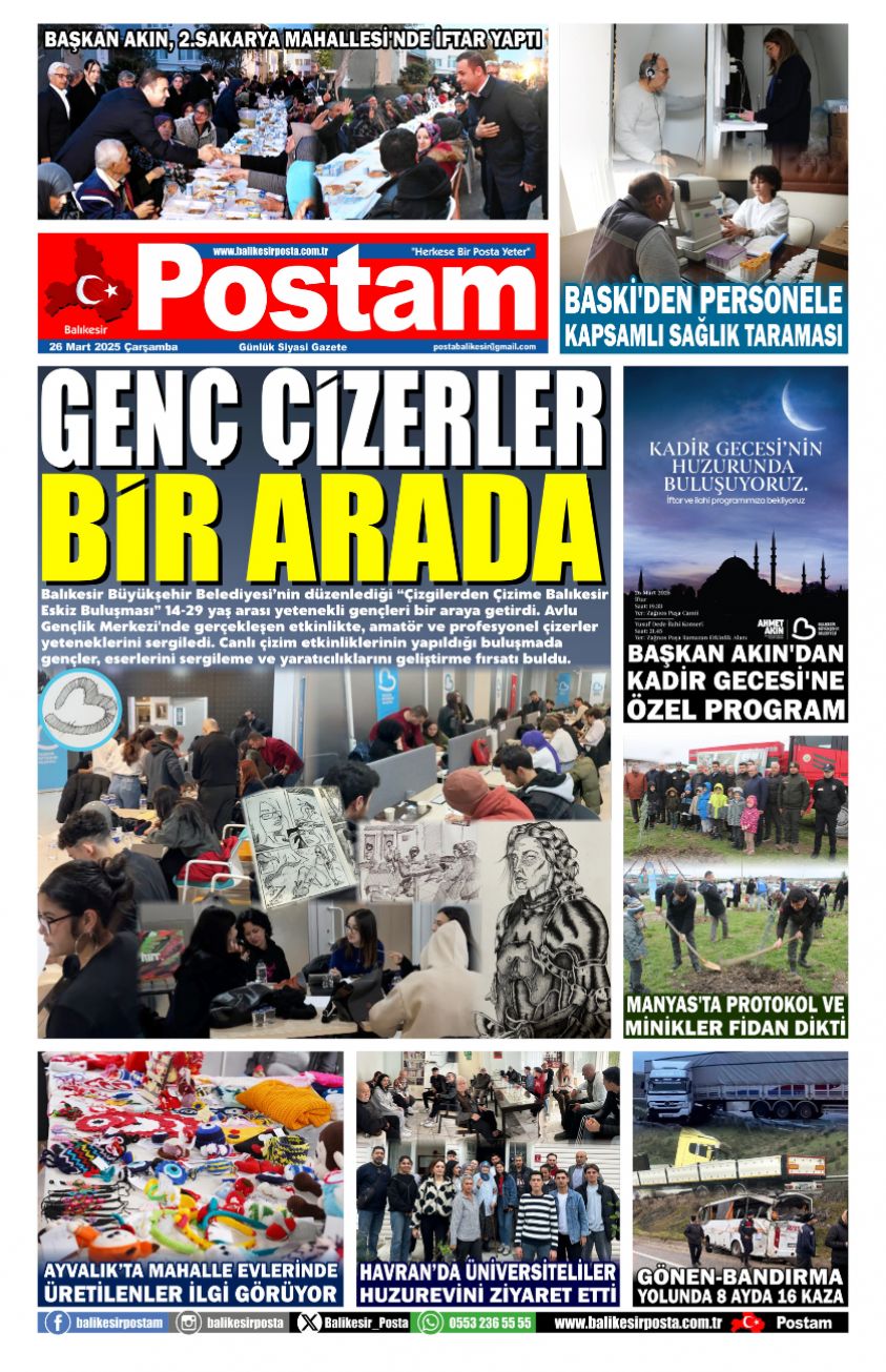 GENÇ ÇİZERLER BİR ARADA