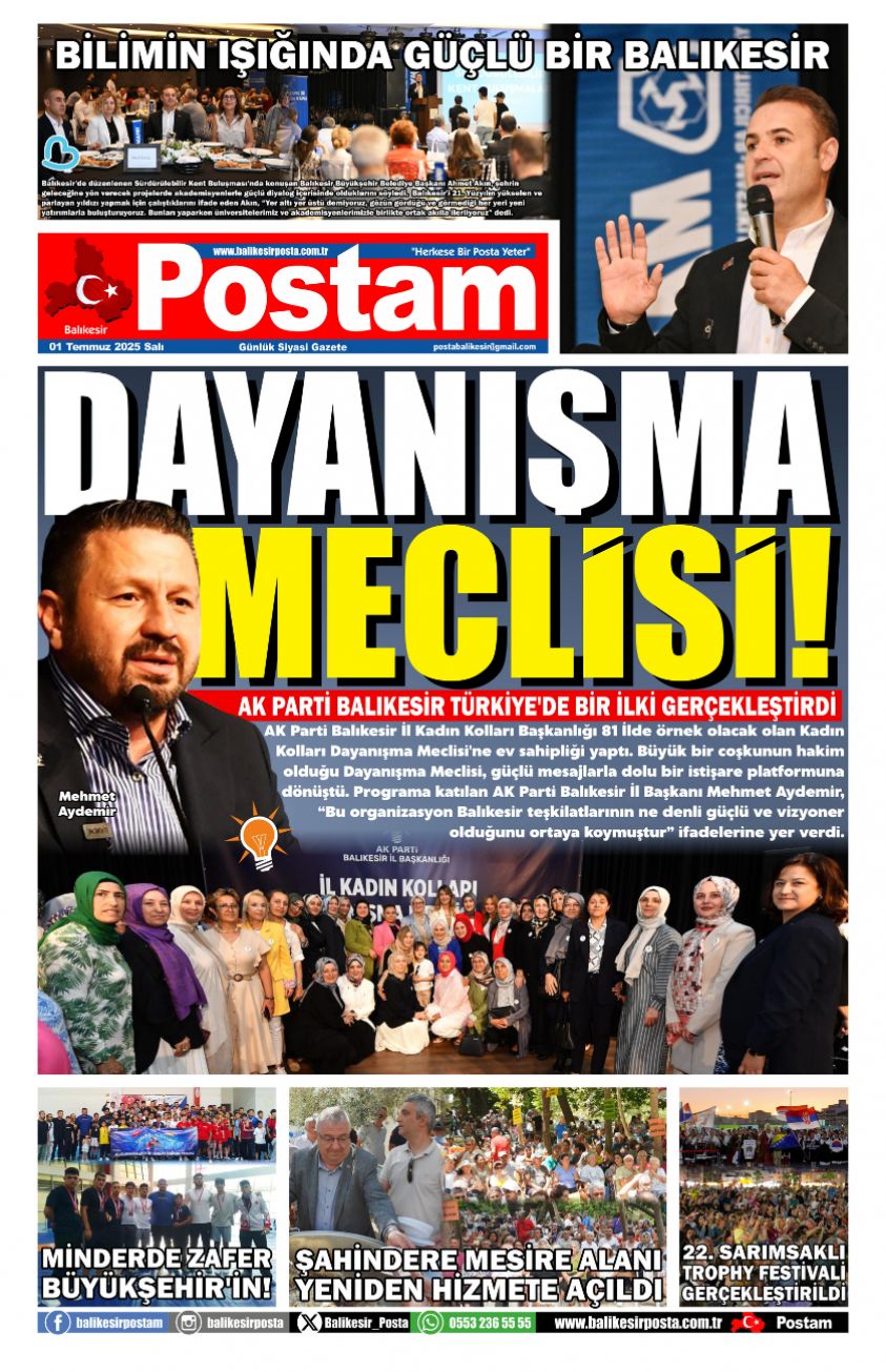 DAYANIŞMA MECLİSİ!
