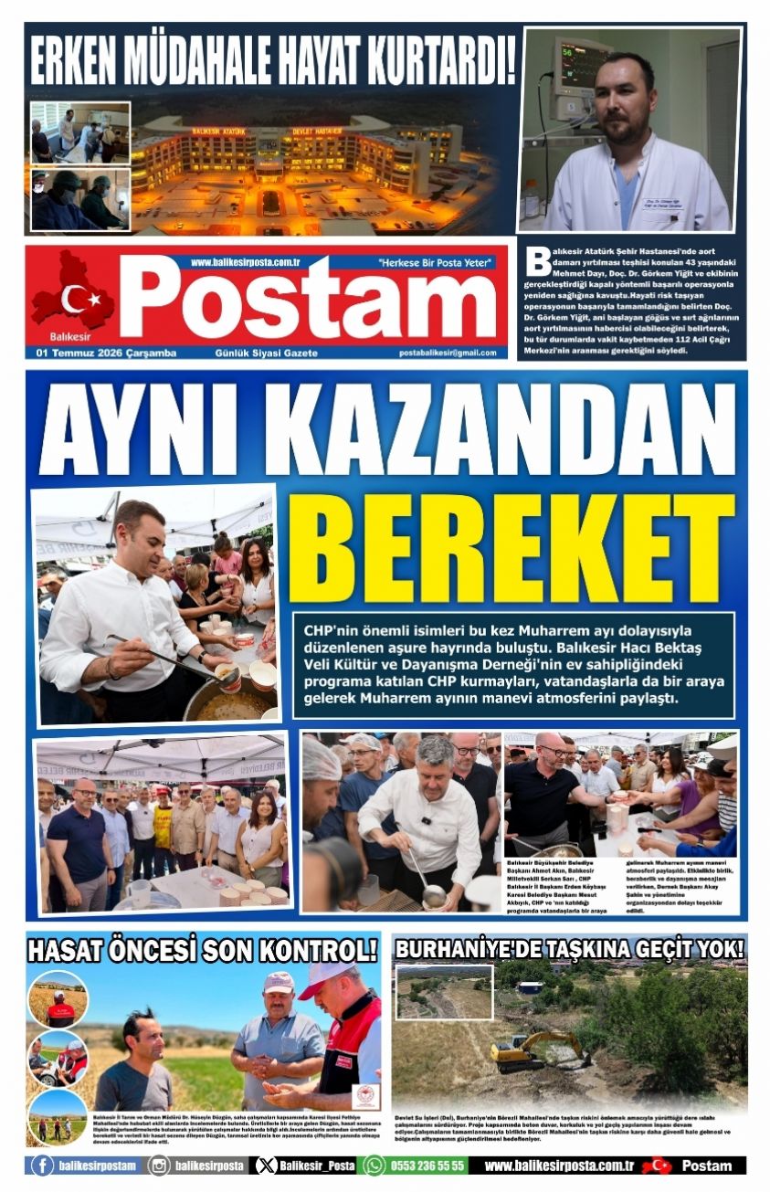AYNI KAZANDAN BEREKET