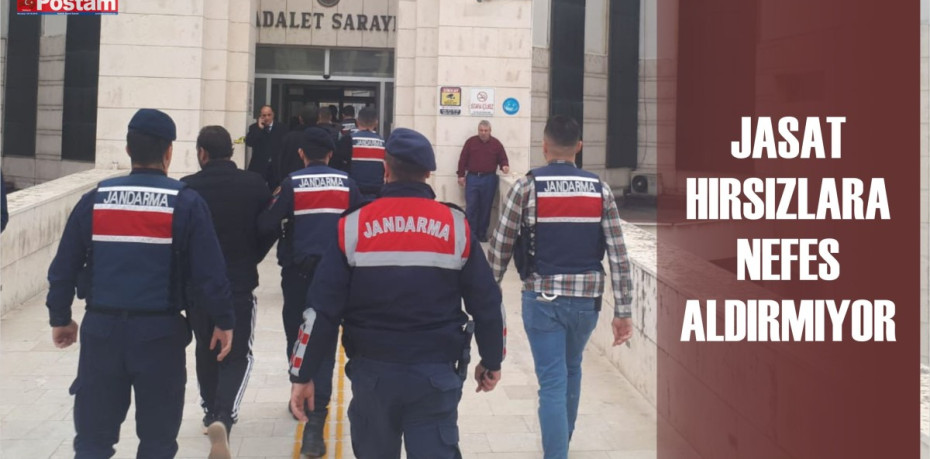 JASAT HIRSIZLARA NEFES ALDIRMIYOR