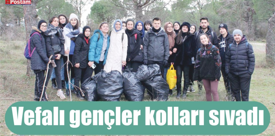 Vefalı gençler kolları sıvadı
