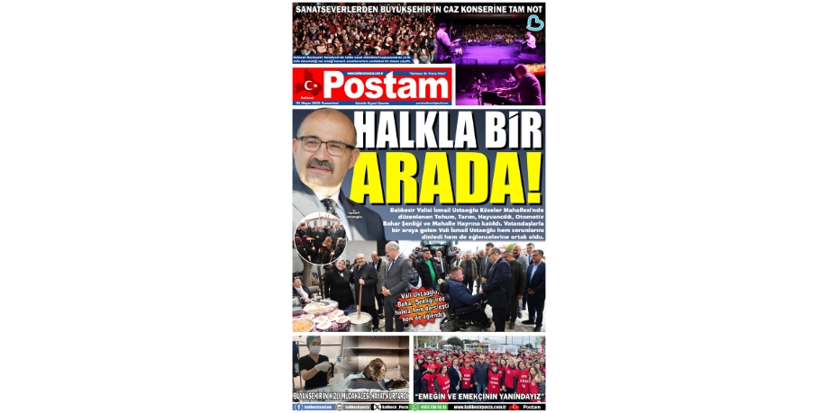 HALKLA BİR ARADA!