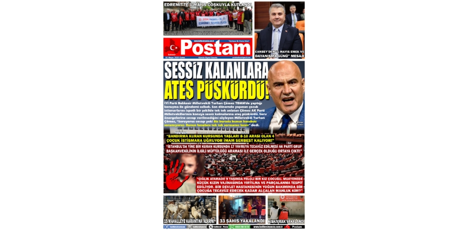 SESSİZ KALANLARA ATEŞ PÜSKÜRDÜ!