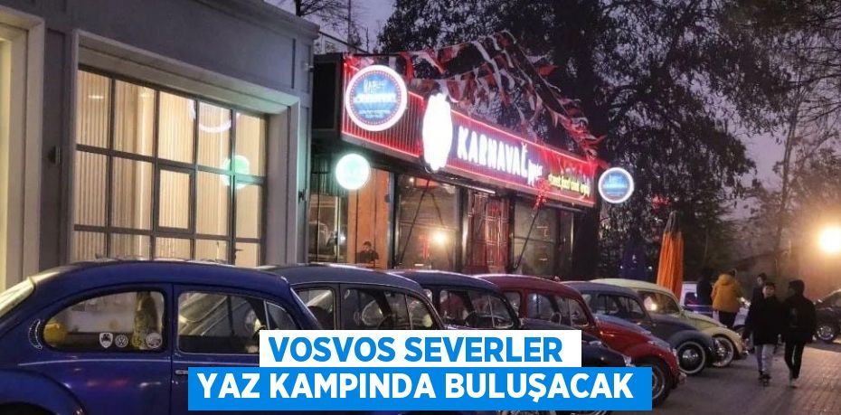 VOSVOS SEVERLER YAZ KAMPINDA BULUŞACAK