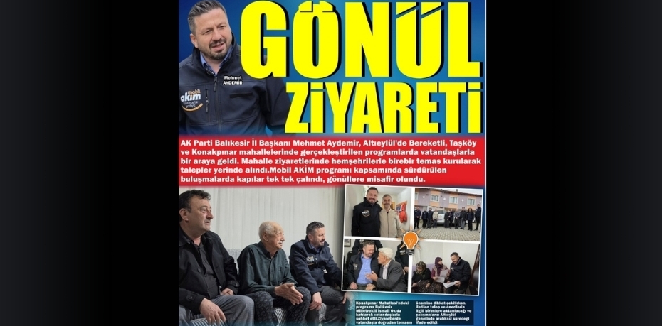 GÖNÜL ZİYARETİ