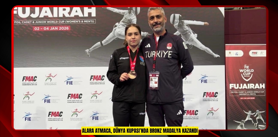 Alara Atmaca, Dünya Kupası’nda bronz madalya kazandı