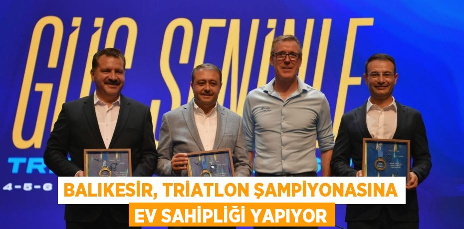 Balıkesir, Triatlon Şampiyonasına Ev Sahipliği Yapıyor