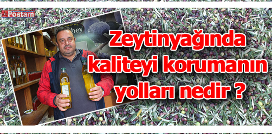 Zeytinyağını renkli cam şişelerde saklayın