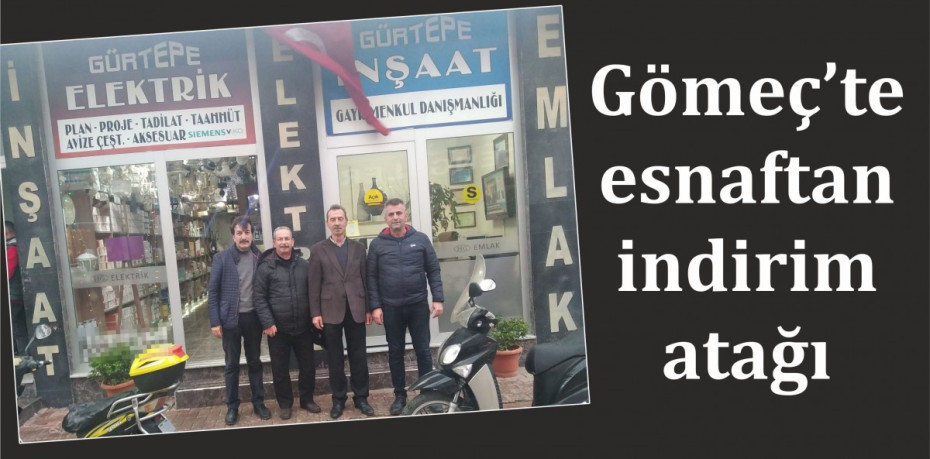 Gömeç’te esnaftan indirim atağı