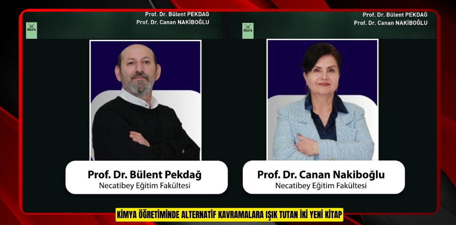 Kimya Öğretiminde Alternatif Kavramalara Işık Tutan İki Yeni Kitap