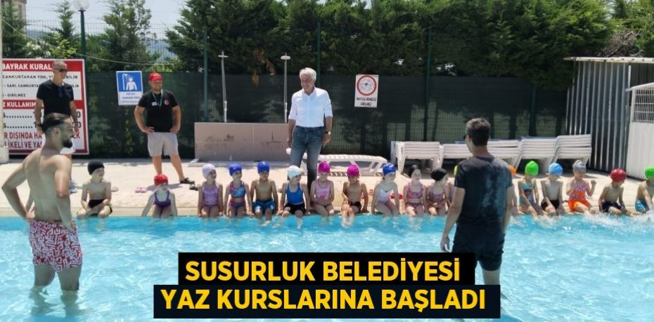 Susurluk Belediyesi yaz kurslarına başladı