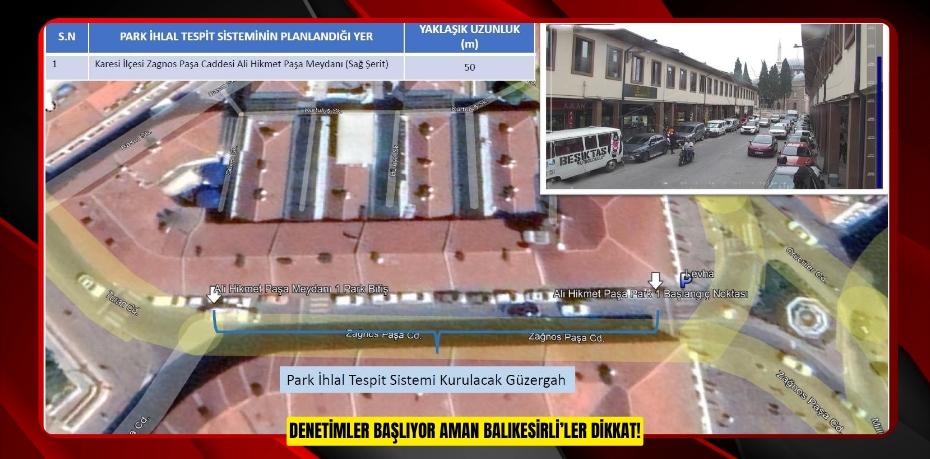 DENETİMLER BAŞLIYOR AMAN BALIKESİRLİ’LER DİKKAT!