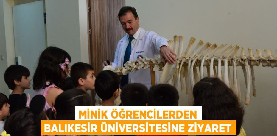 Minik Öğrencilerden Balıkesir Üniversitesine Ziyaret