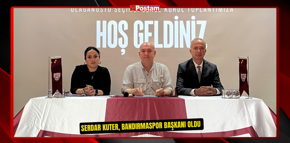 Serdar Kuter, Bandırmaspor Başkanı oldu