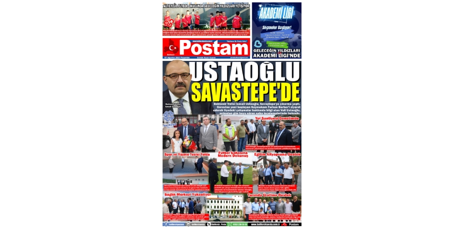 USTAOĞLU SAVAŞTEPE'DE