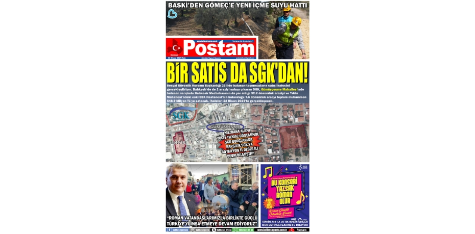 BİR SATIŞ DA SGK’DAN!