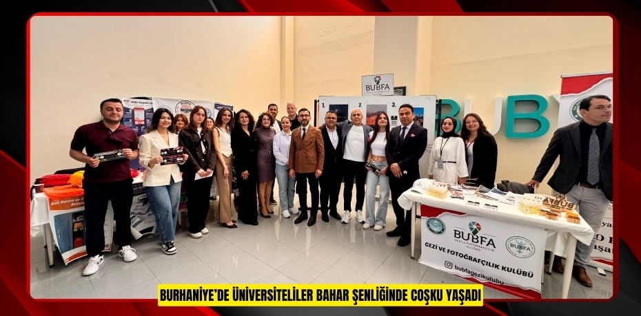 Burhaniye’de üniversiteliler Bahar Şenliğinde coşku yaşadı
