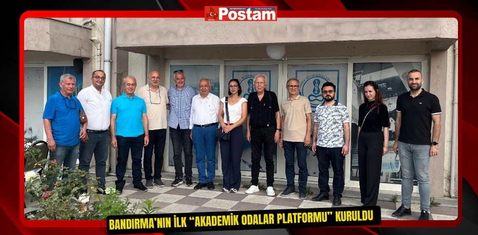 Bandırma’nın ilk “Akademik Odalar Platformu” kuruldu
