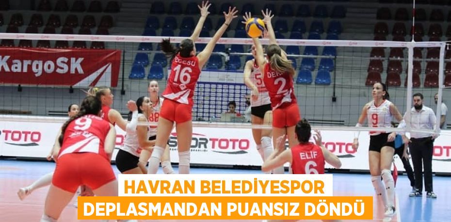 Havran Belediyespor deplasmandan puansız döndü