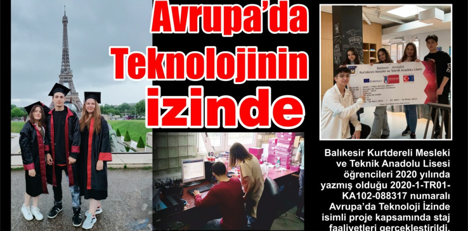 Avrupa’da Teknolojinin izinde
