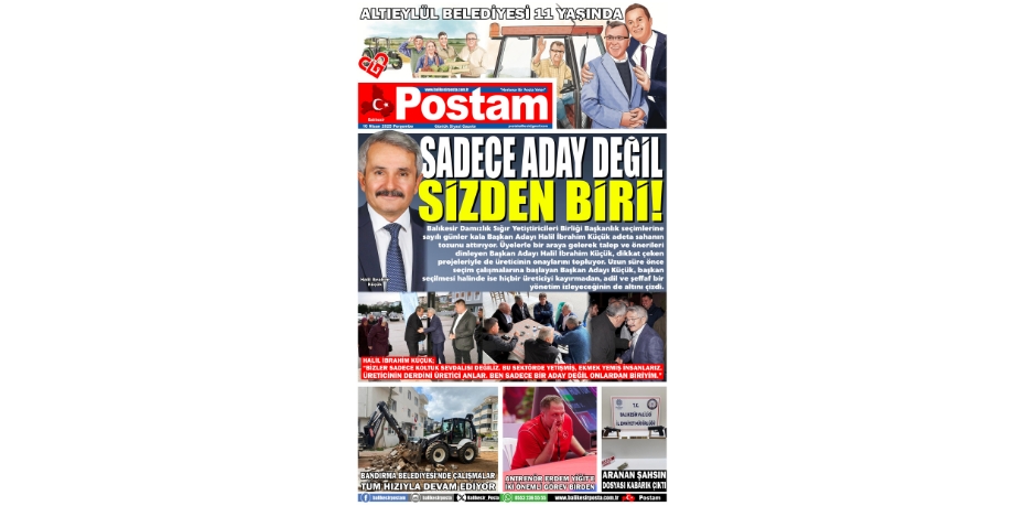 SADECE ADAY DEĞİL SİZDEN BİRİ!