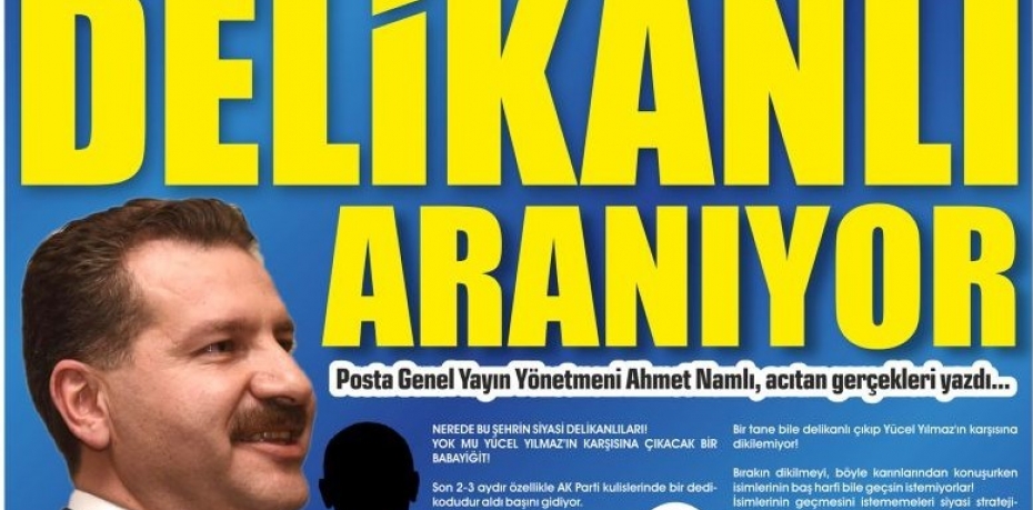 NEREDE BU ŞEHRİN SİYASİ DELİKANLILARI?