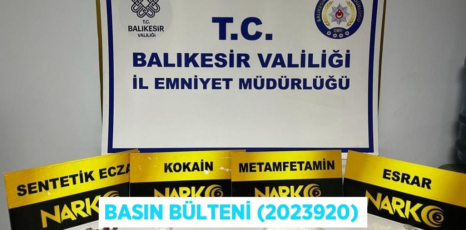 Basın Bülteni (2023920)