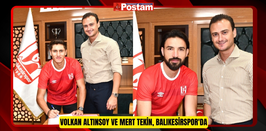 Volkan Altınsoy ve Mert Tekin, Balıkesirspor'da