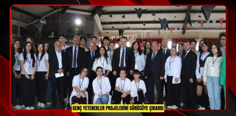 Genç yetenekler projelerini görücüye çıkardı  