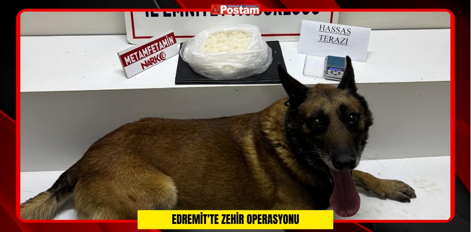 EDREMİT'TE ZEHİR OPERASYONU