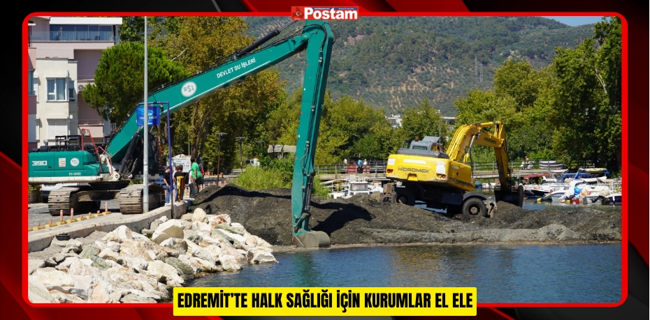 EDREMİT’TE HALK SAĞLIĞI İÇİN KURUMLAR EL ELE