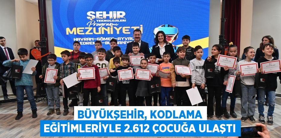 Büyükşehir, kodlama eğitimleriyle 2.612 çocuğa ulaştı