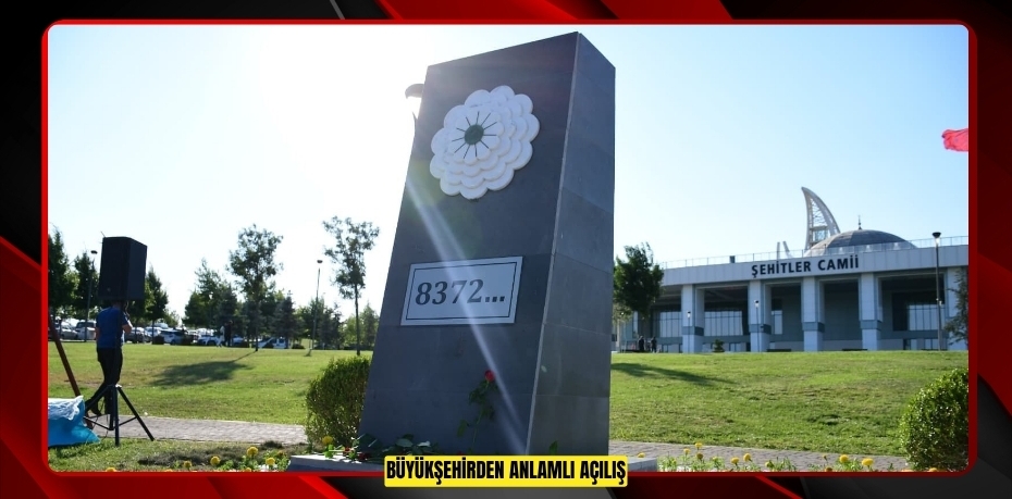 Büyükşehirden anlamlı açılış 