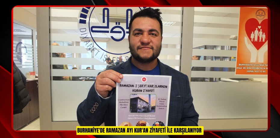 Burhaniye'de Ramazan ayı Kur'an ziyafeti ile karşılanıyor  
