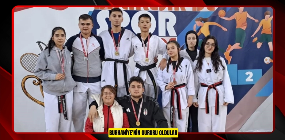 Burhaniye’nin gururu oldular