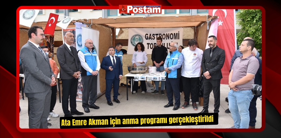 Ata Emre Akman için anma programı gerçekleştirildi  