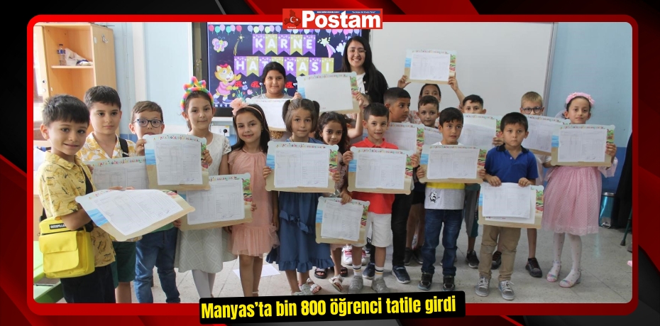 Manyas’ta bin 800 öğrenci tatile girdi